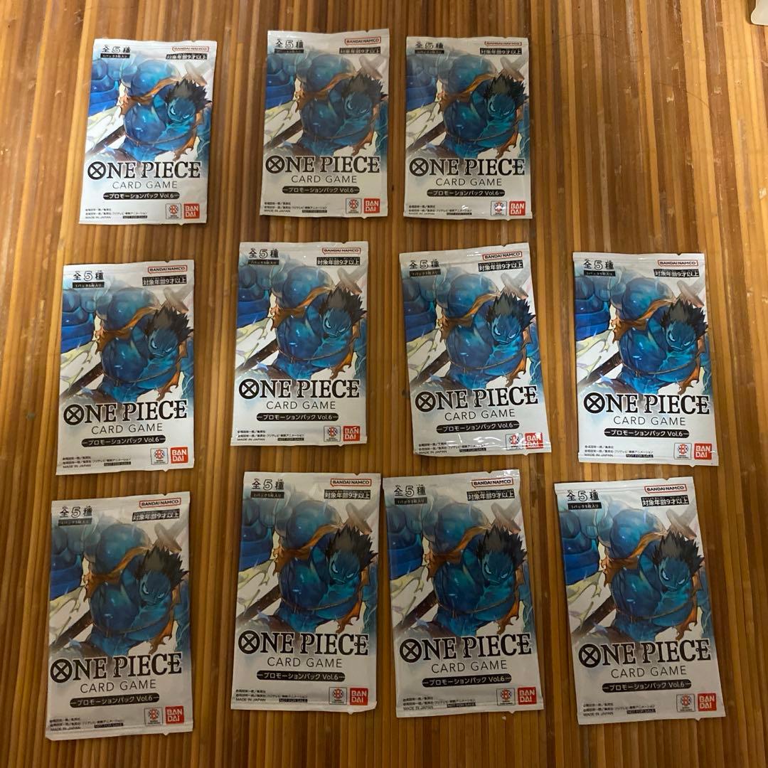 One Piece Promotion Pack Vol.6 11 Pack Pack — Japanese