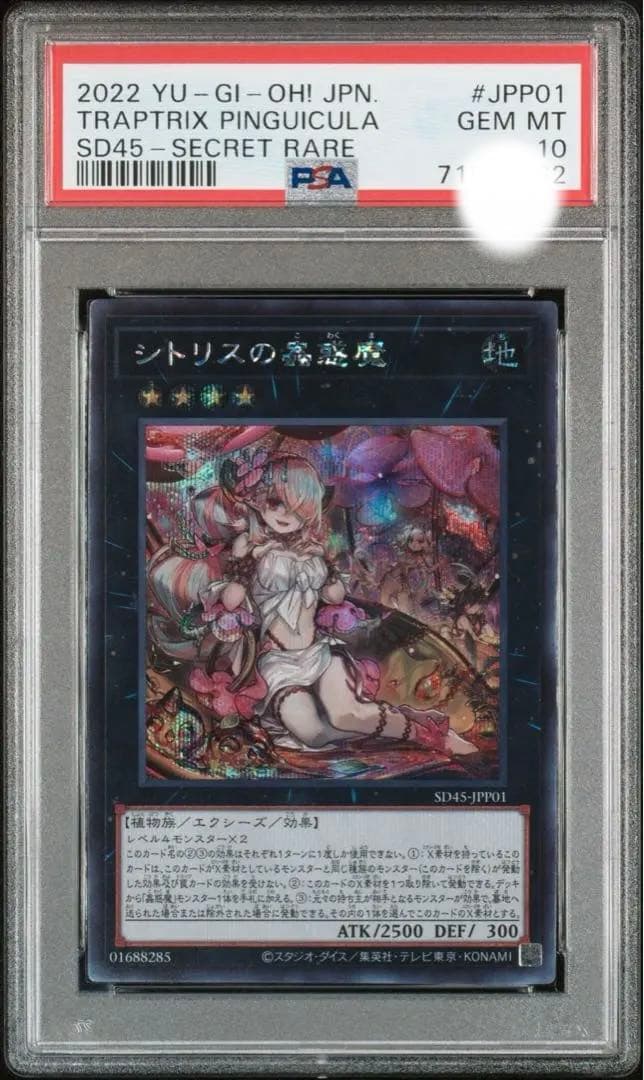 PSA 10 Yu-Gi-Oh Cytroid the Bug-like Occultist — Japanese
