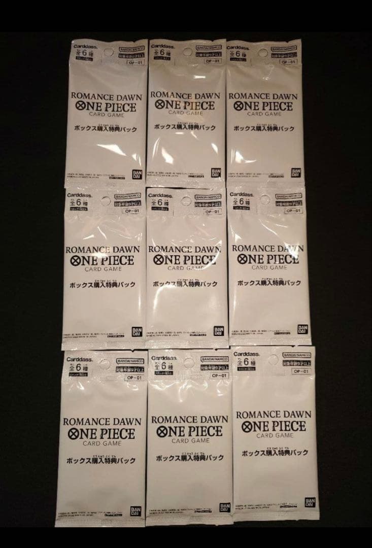 One Piece One Piece Card Romance Dawn Pack — Japanese