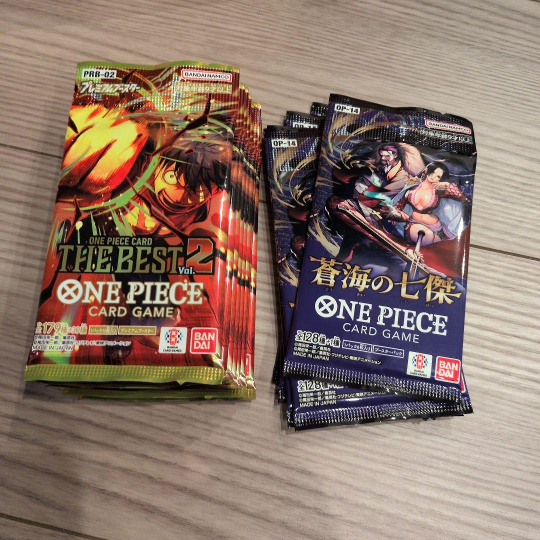 One Piece One Piece The Best 8 Pack - 7 Warlords of the Sea 5 Pack Pack — Japanese