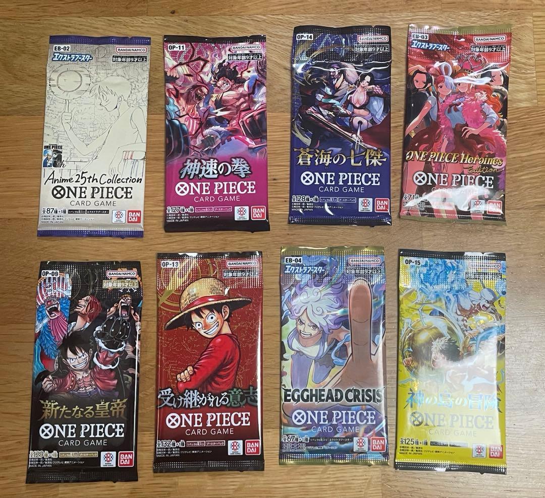 One Piece One Piece Card Game Pack 8-Species Set Pack — Japanese