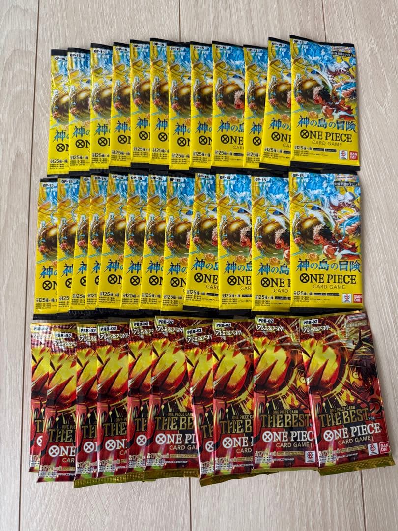 One Piece One Piece Card Game The Best 2 The Adventure of the Island of God Pack — Japanese
