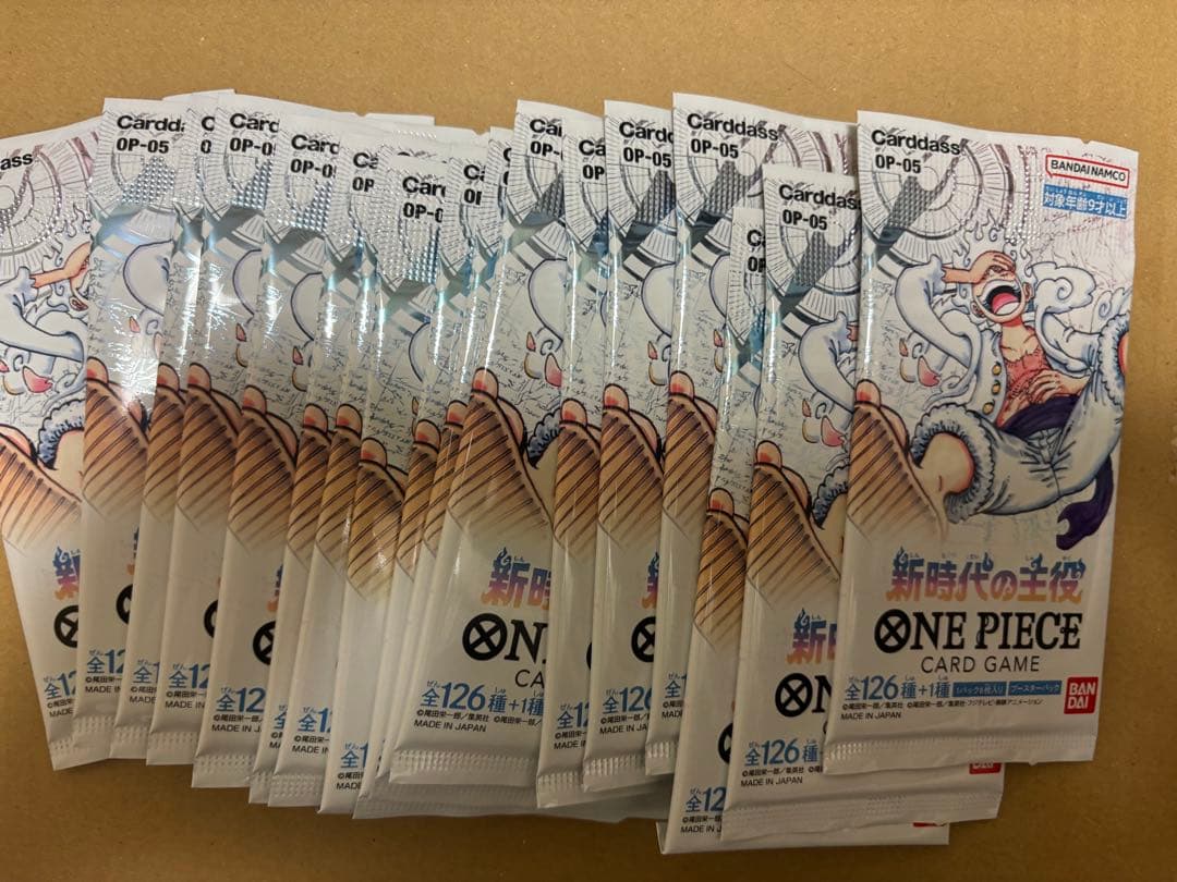 One Piece One Piece Card Game New Era of Main Characters OP-05 17 Pack Set Pack — OP-05 — Japanese