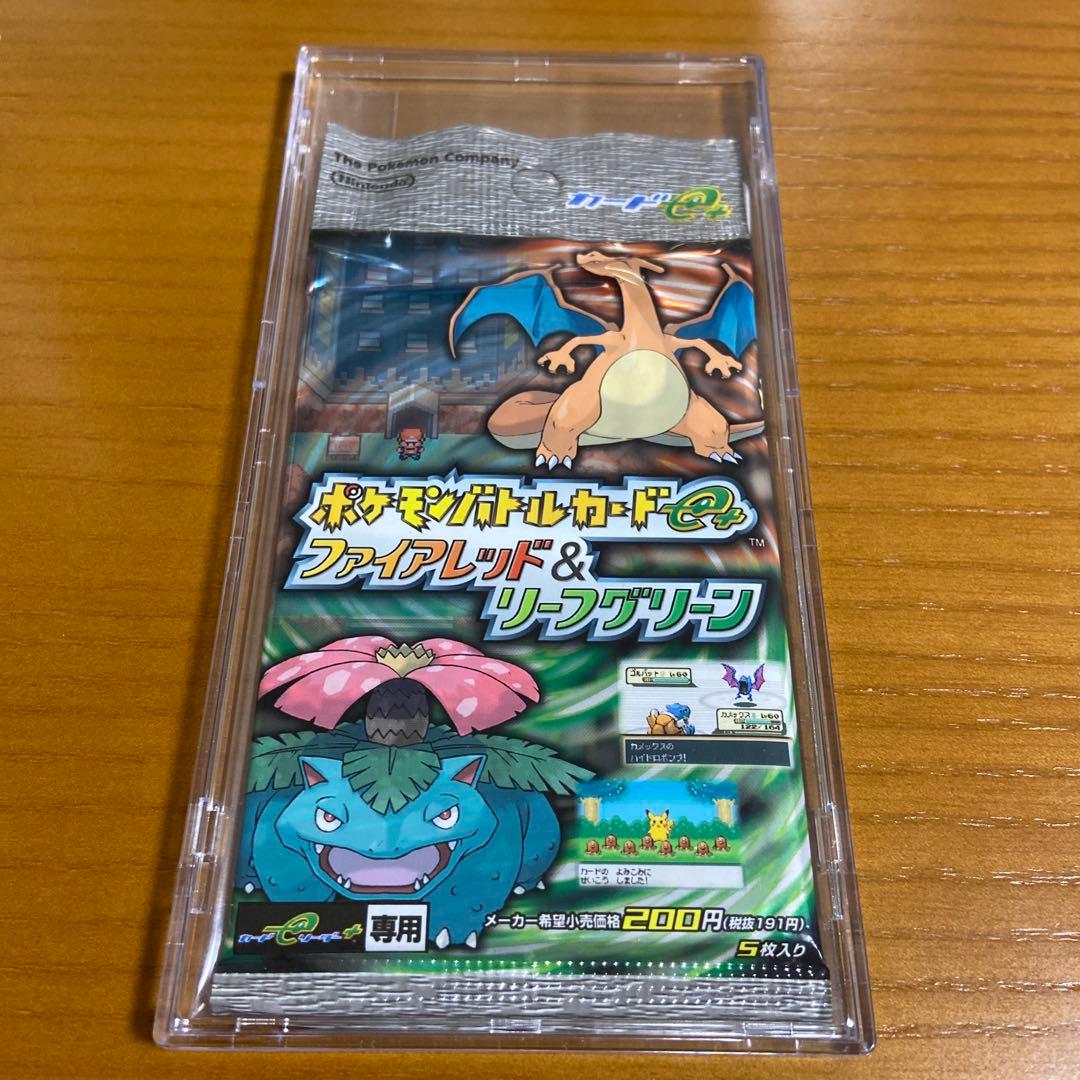 Pokemon Pokémon Battle Card e+ FireRed & LeafGreen Unopened 1 Pack Discontinued Pack — Japanese