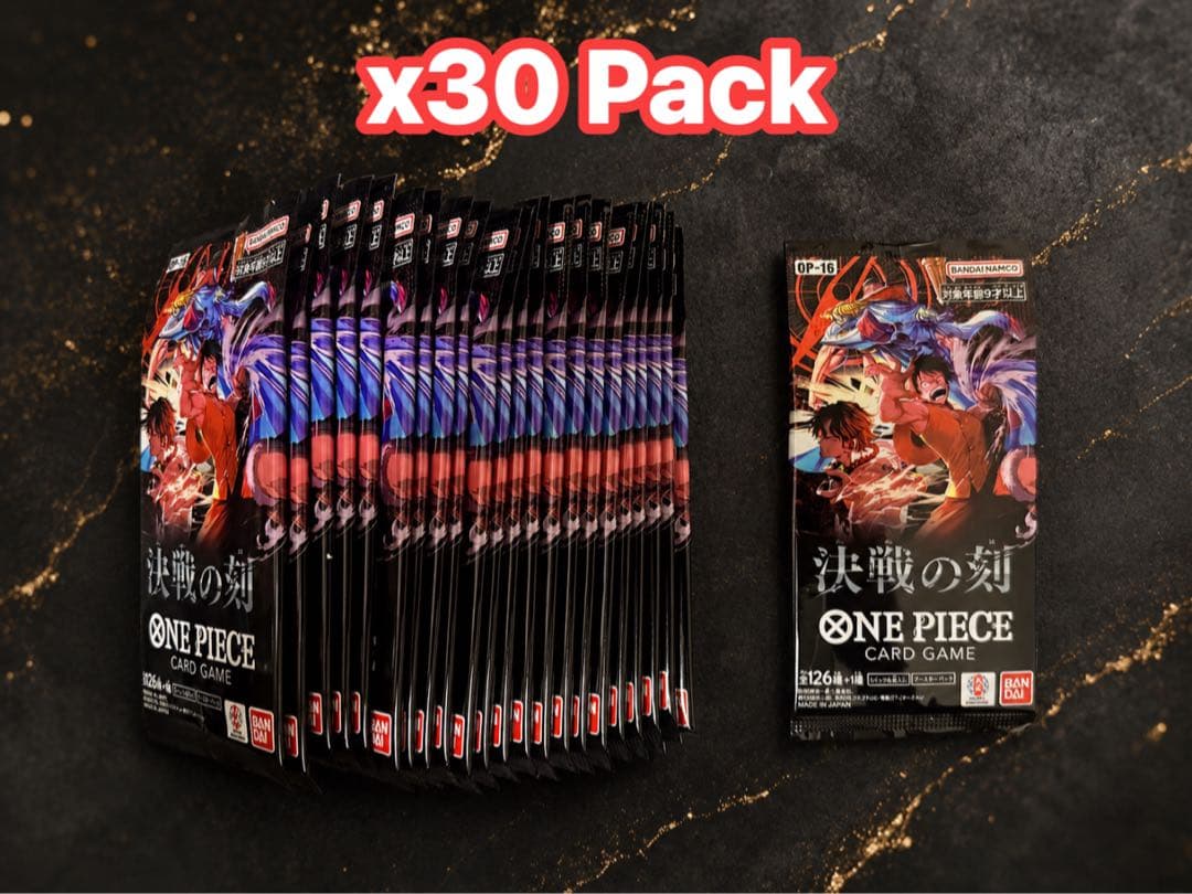 One Piece One Piece Card Game: Decisive Moment 30-Pack Set Pack — Japanese