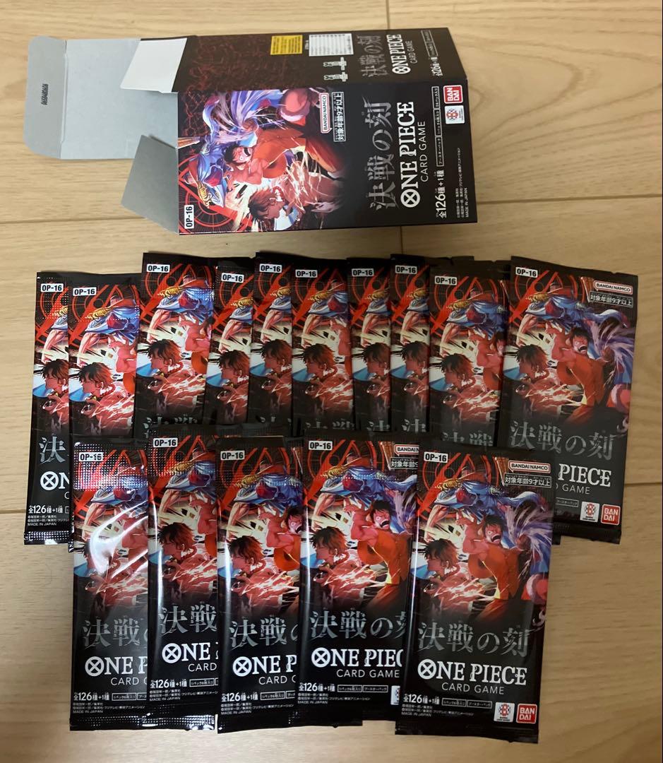 One Piece One Piece Card Game - Clash of Destiny OP-16 Unopened Pack 15 Pack Box Pack — OP-16 — Japanese