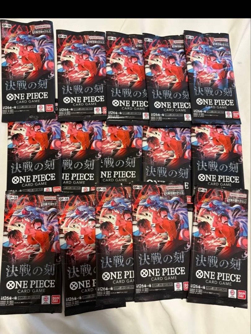 One Piece ONE PIECE Card Game: The Moment of Decision 15-Pack Set Pack — Japanese