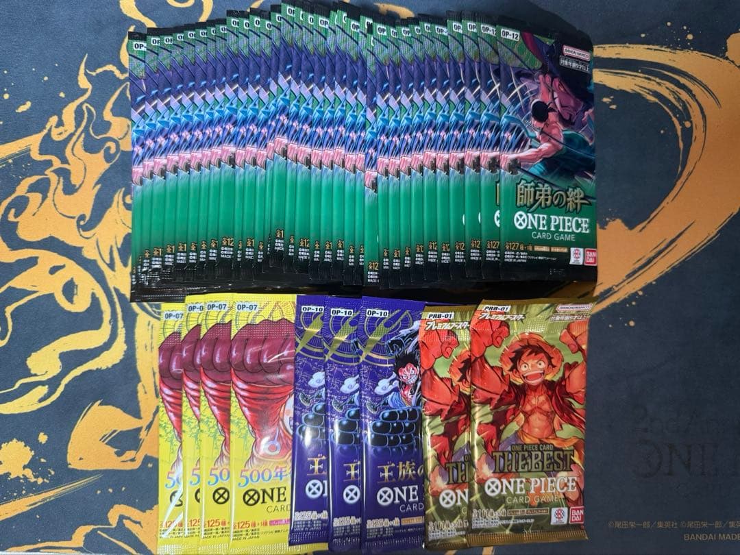 One Piece One Piece Card Barapack Bulk Sale Retirement Item Bond of Mentor and Pupil THE B Pack BEST — Japanese