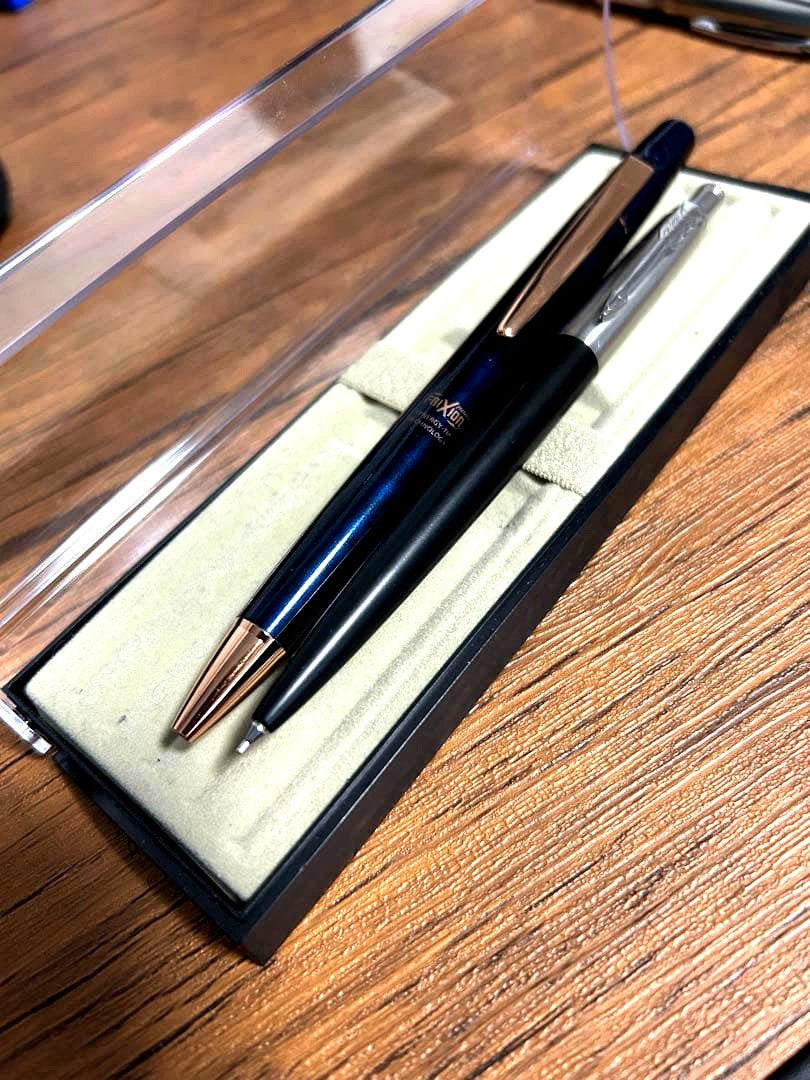 PILOT Frixion Ballpoint Pen and Jotter Mechanical Pencil set with sleek design