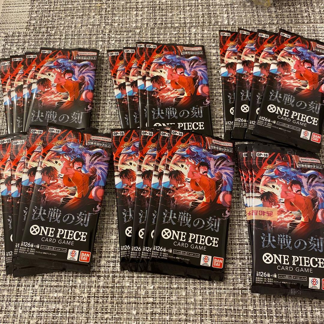 One Piece One Piece Card Battle of the Decisive Moment OP-16 Unopened Pack 24p Pack — OP-16 — Japanese