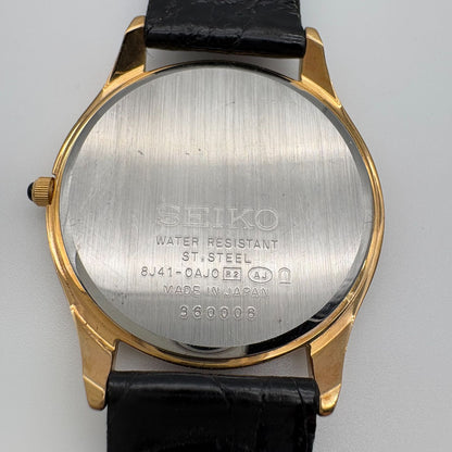 SEIKO 8J41-0AJ0 Quartz Men's Watch — Japanese