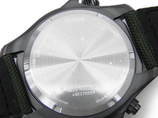 Citizen men's Promaster Land Eco-Drive wristwatch JV1005-02W with khaki strap and sapphire glass