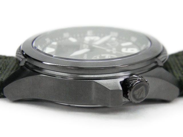 Citizen men's Promaster Land Eco-Drive wristwatch JV1005-02W with khaki strap and sapphire glass