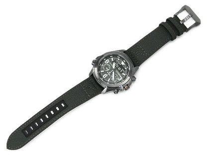 Citizen men's Promaster Land Eco-Drive wristwatch JV1005-02W with khaki strap and sapphire glass