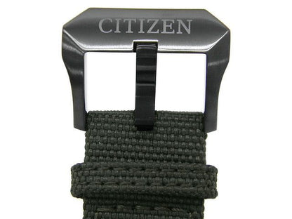 Citizen men's Promaster Land Eco-Drive wristwatch JV1005-02W with khaki strap and sapphire glass