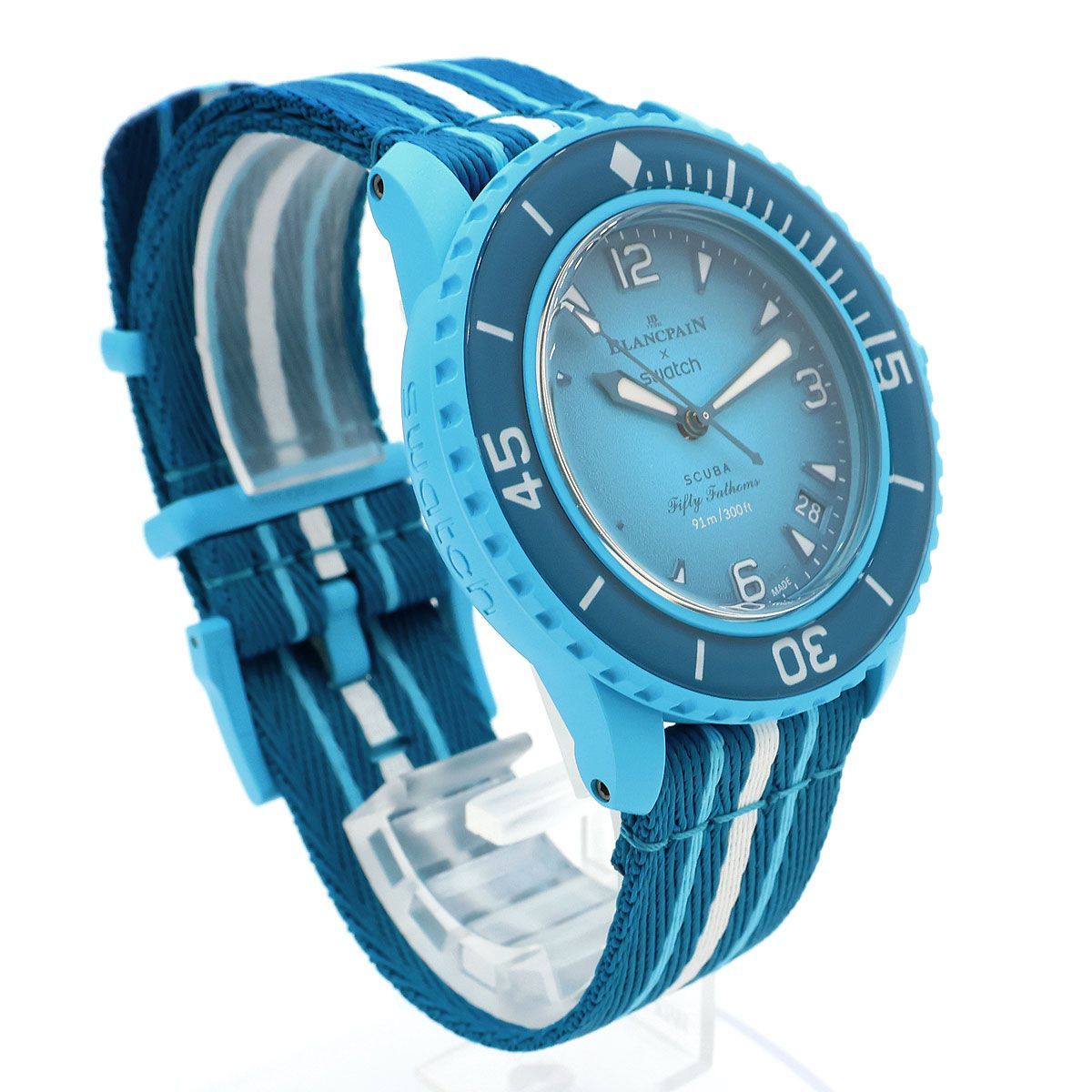 swatch Fifty Fathoms Scuba SO35L400 Automatic Men's — Japanese