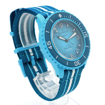 swatch Fifty Fathoms Scuba SO35L400 Automatic Men's — Japanese
