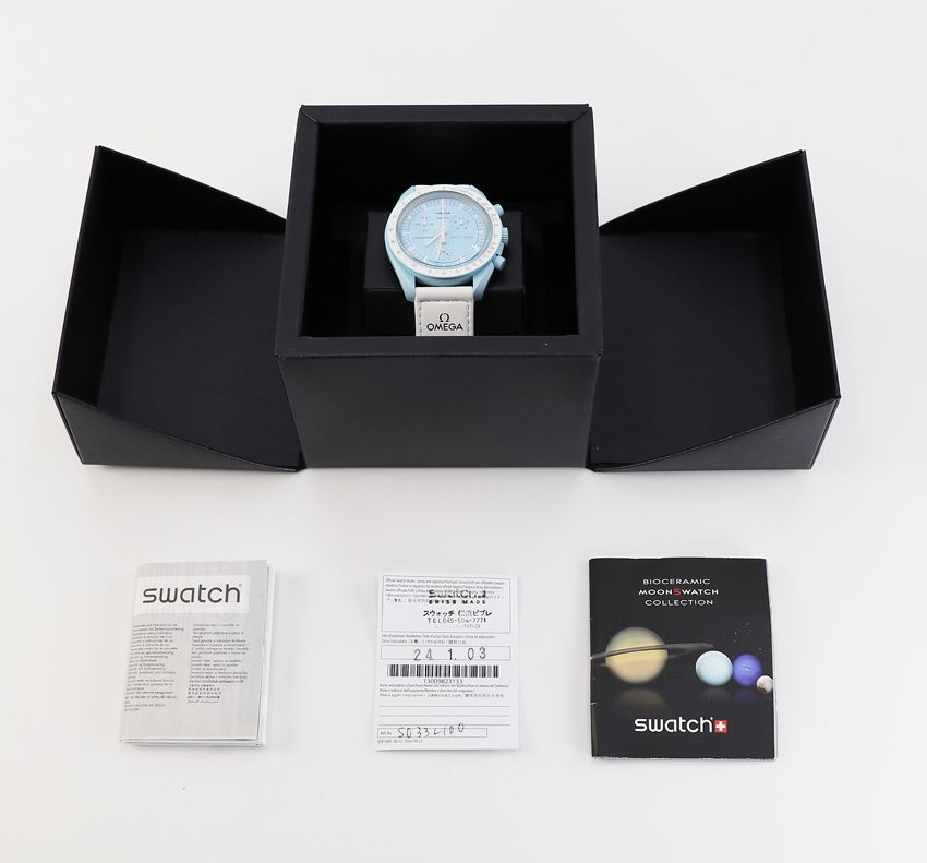 swatch Speedmaster SO33L100 Quartz Men's — Japanese