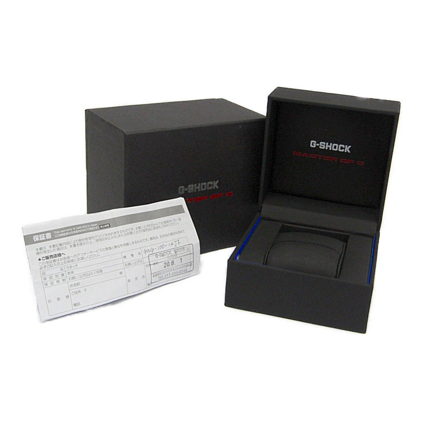 CASIO GWG-100-1AJF Solar Men's Watch — Japanese