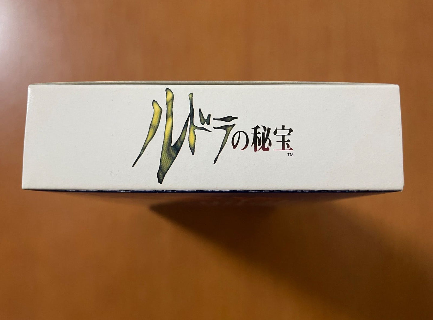 Super Famicom Ruda's Treasure game cartridge with original box and manual in good used condition