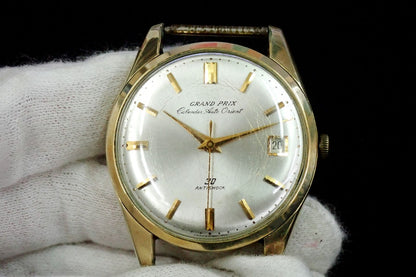 ORIENT GRAND PRIX CALENDAR AUTO Automatic Men's Watch — Japanese