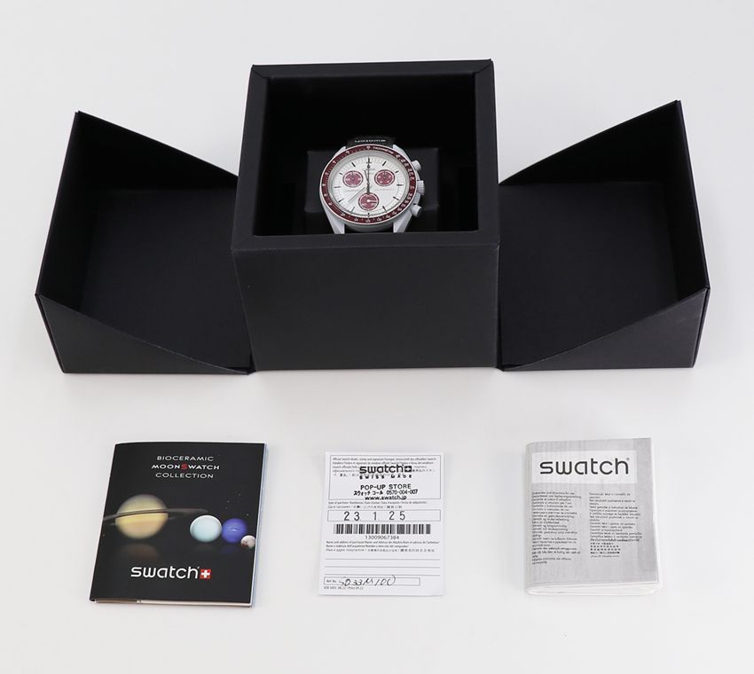 swatch Speedmaster SO33M101 Quartz Men's — Japanese
