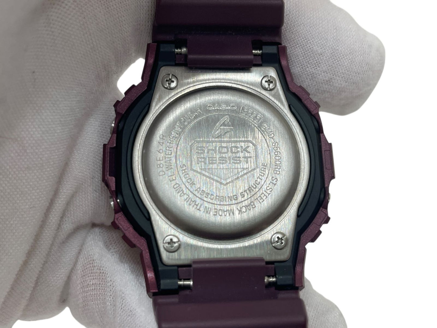 CASIO GMD-S5600RB-4JF Digital Men's Watch — Japanese