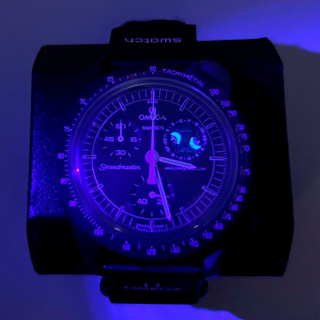 swatch MISSION TO THE MOONPHASE Quartz Men's — Japanese