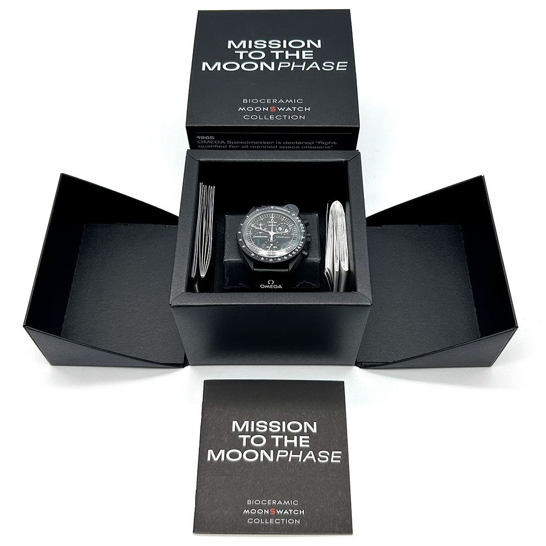 swatch MISSION TO THE MOONPHASE Quartz Men's — Japanese