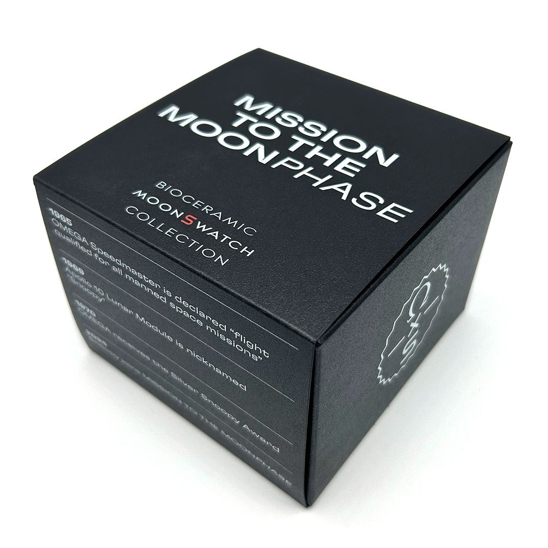 swatch MISSION TO THE MOONPHASE Quartz Men's — Japanese