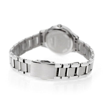 Citizen xC Ladies ES9490-61L Cross Sea Light watch with navy dial and light silver band