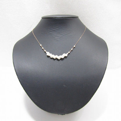 Gold Agate Baby Pearl Necklace with K10 material, available in 36 or 40 cm length