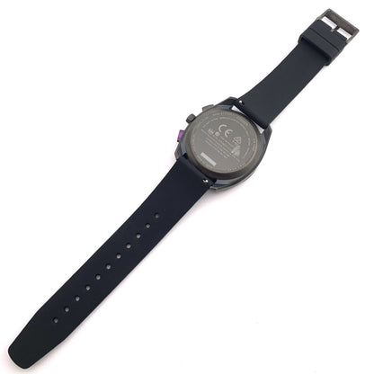 中古 CITIZEN Eco-Drive W510MV watch with dark gray dial and silicon band made in Japan