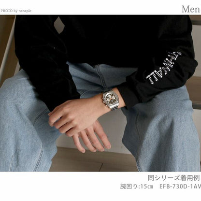 CASIO EFB-730D-7AVDF Quartz Men's Watch — Japanese