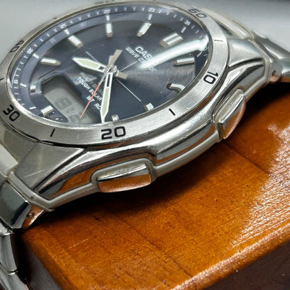 CASIO WVA-M640 Solar Men's Watch — Japanese