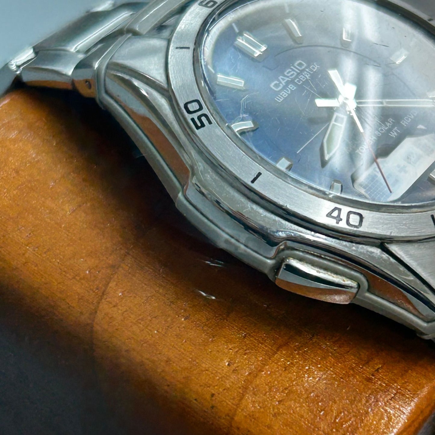 CASIO WVA-M640 Solar Men's Watch — Japanese