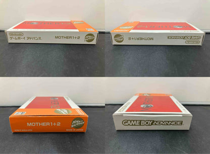 Mother 1+2 Value Selection reprint for Game Boy Advance with all included items displayed