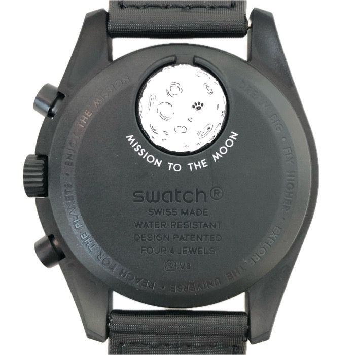 swatch MISSION TO THE MOONPHASE SO33B700 Quartz Men's — Japanese
