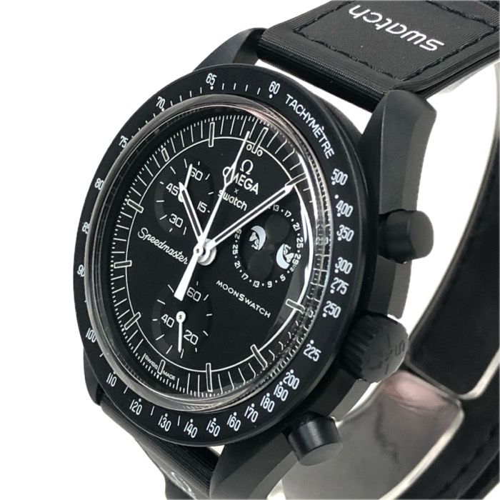 swatch MISSION TO THE MOONPHASE SO33B700 Quartz Men's — Japanese