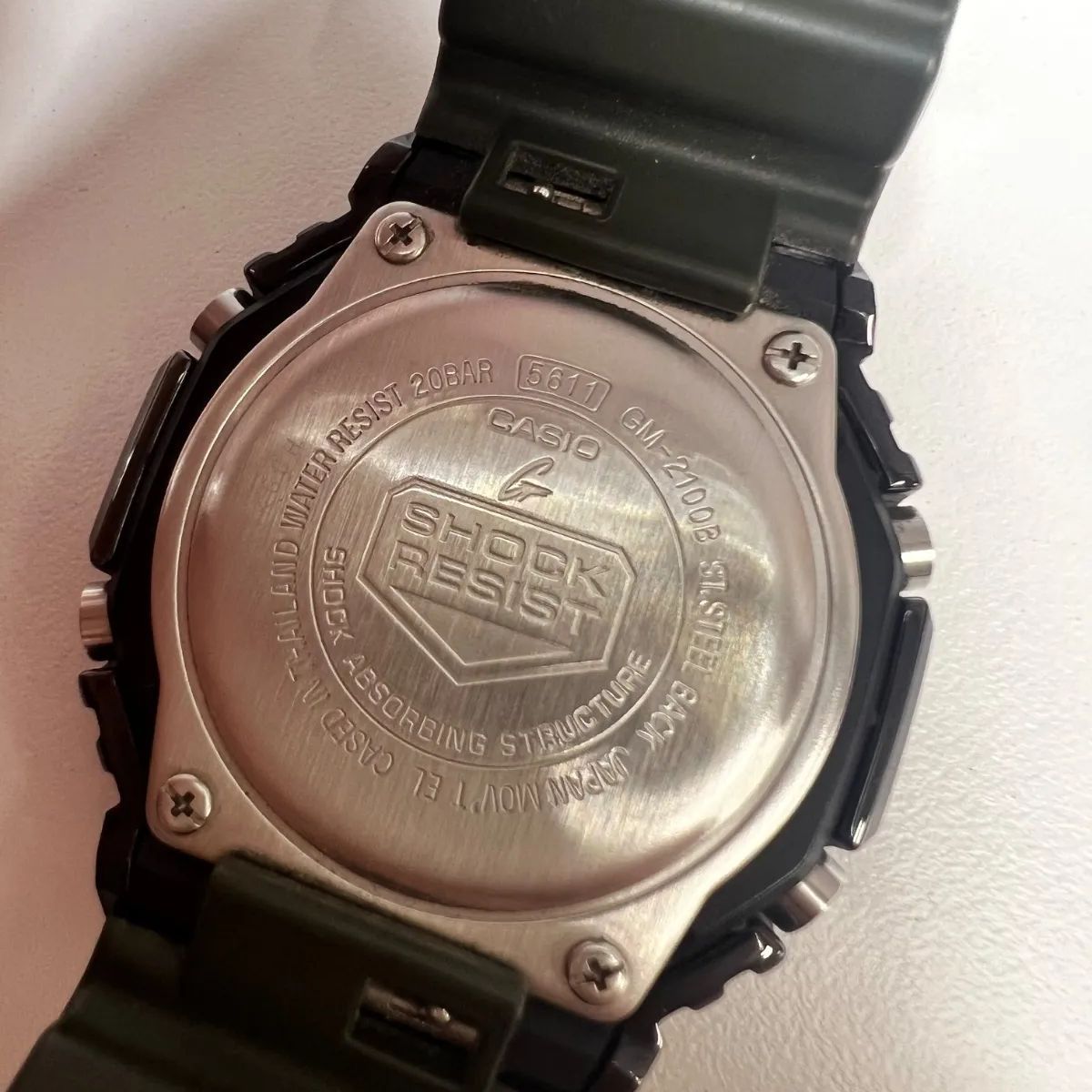 CASIO GM-2100B-3AJF Quartz Men's Watch — Japanese