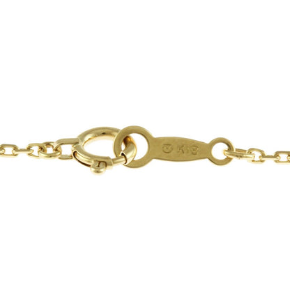 Mikimoto ladies necklace featuring an 18K yellow gold chain and a single Akoya pearl pendant weighing 4 grams
