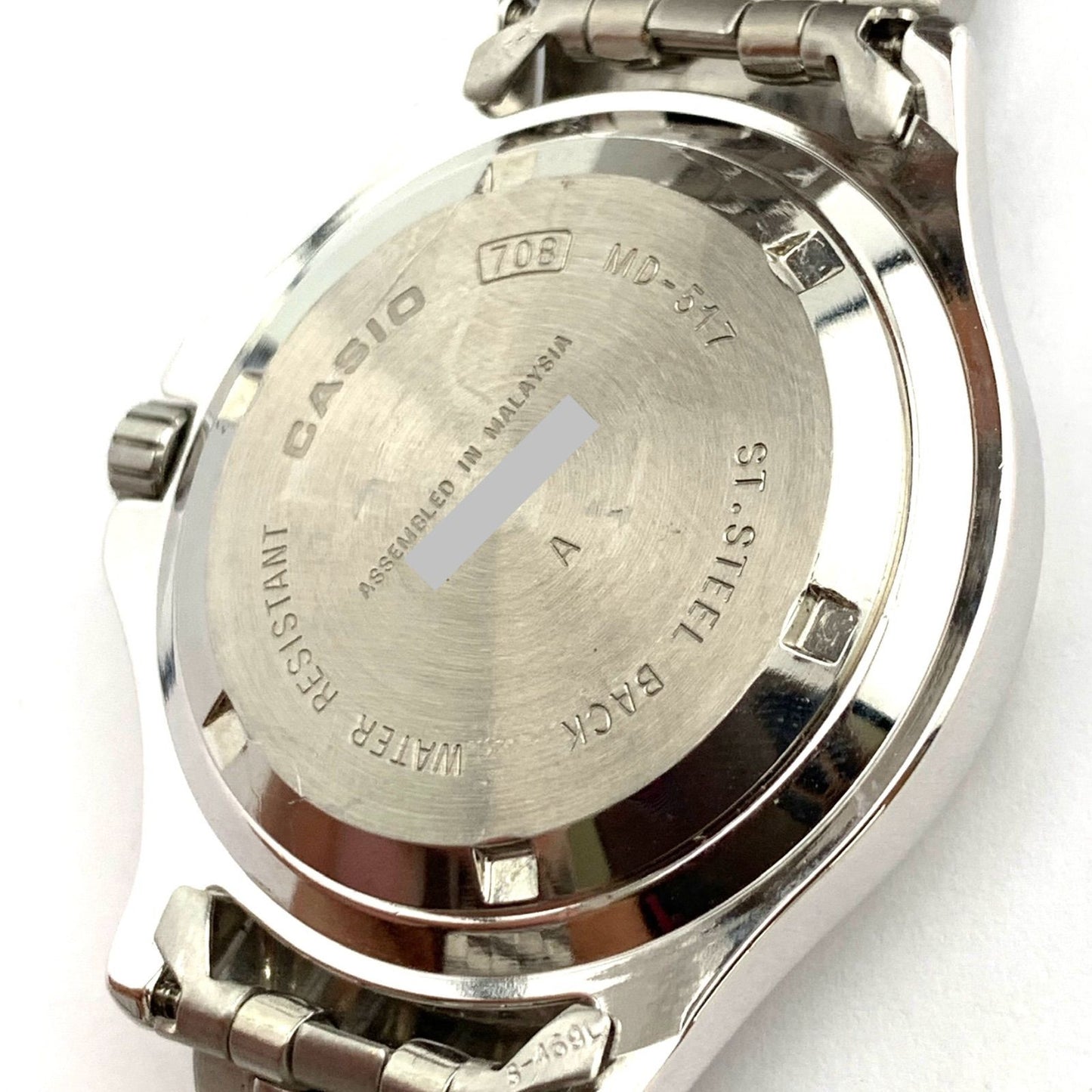 CASIO MD-517 Quartz Men's Watch — Japanese