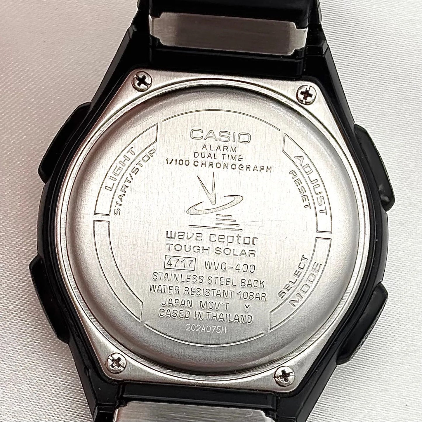 CASIO WVQ-400 Solar Men's Watch — Japanese