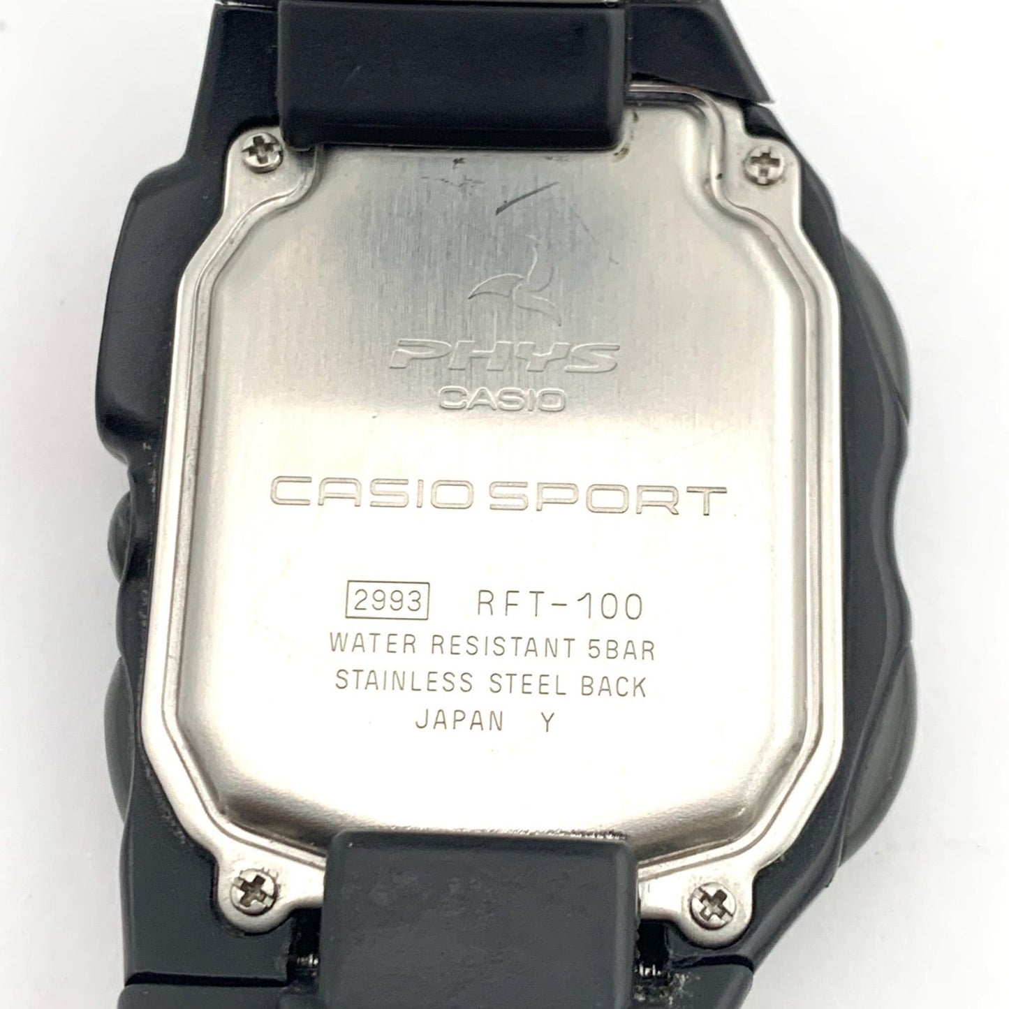 CASIO RFT-100 Digital Men's Watch — Japanese