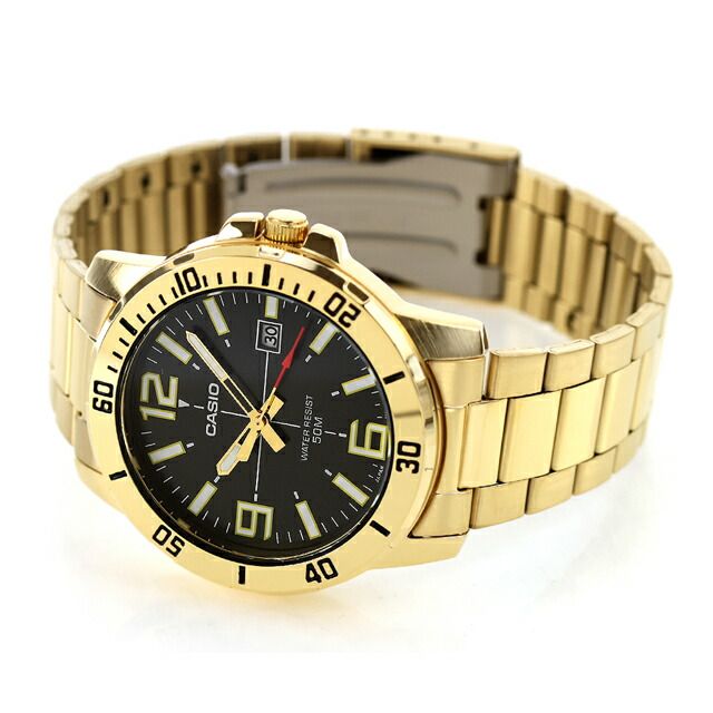CASIO MTP-VD01G-1BVDF Quartz Men's Watch — Japanese