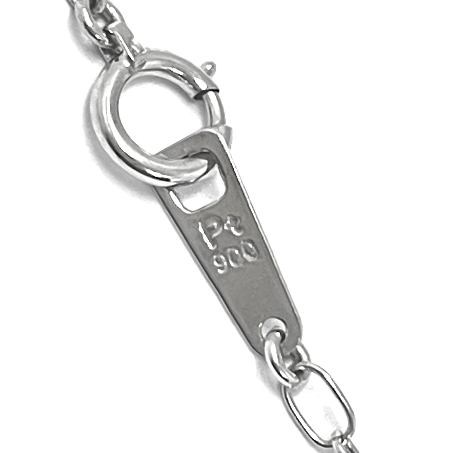 TASAKI diamond necklace with 0.34ct diamond set in Pt900 platinum on 40cm adjustable chain