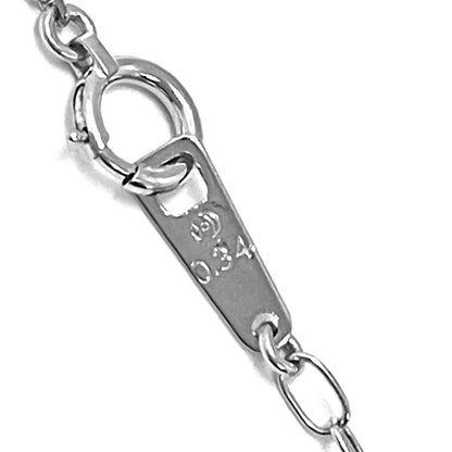 TASAKI diamond necklace with 0.34ct diamond set in Pt900 platinum on 40cm adjustable chain