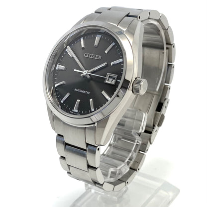Citizen Collection Mechanical NB1050-59H automatic watch with stainless steel case back skeleton and date display