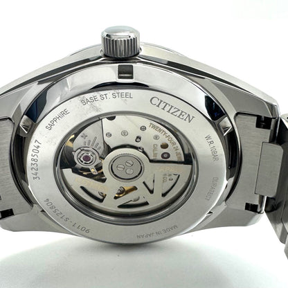 Citizen Collection Mechanical NB1050-59H automatic watch with stainless steel case back skeleton and date display