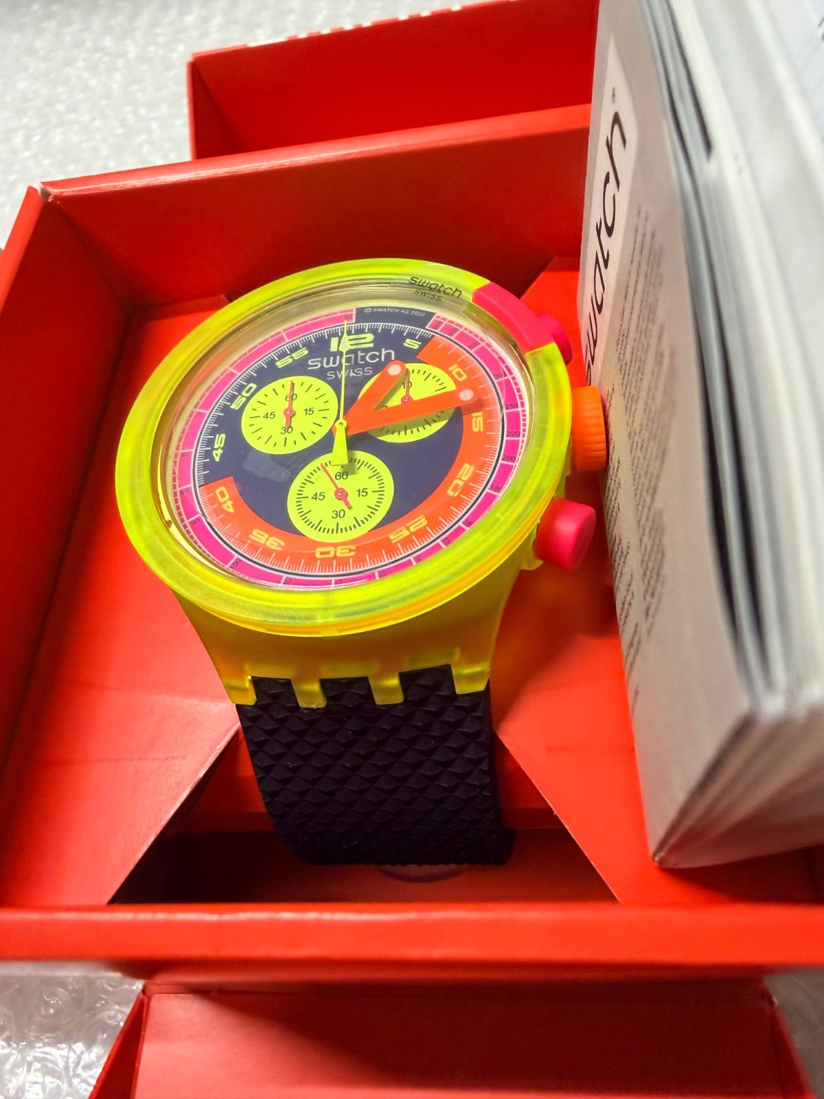 swatch SB06J100 Quartz Men's — Japanese